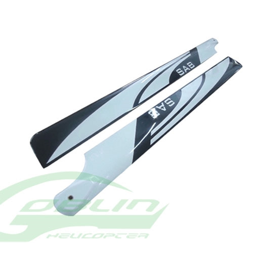 예약 BW4690 - SAB 690mm Carbon Fiber Main Blades - Goblin 700/700 Competition