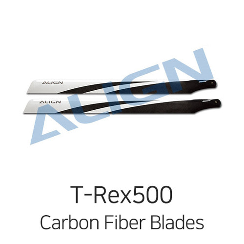 Align 425F Carbon Fiber Blades for 티렉스 500