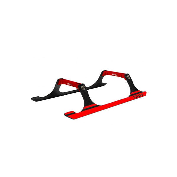 라콘헬리 CNC Landing Gear Set (Black-Red) - Blade 130 S 옵션