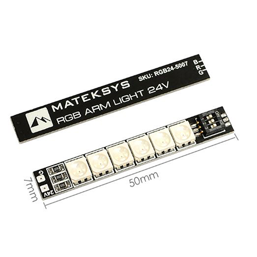 마텍 Matek RGB Arm LED 2개 (24V / 6발)