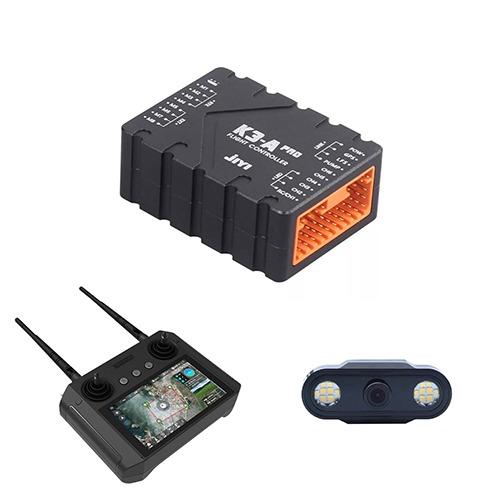 JIYI K3A PRO 농업드론 컨트롤러 + H12 조종기 (듀얼 GPS / ATTI 지원 / 3IN1 카메라 포함)