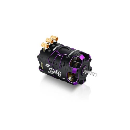 [드리프트 모터] XERUN D10 13.5T 2900Kv Sensored Brushless Motor - Purple Spirit Edition